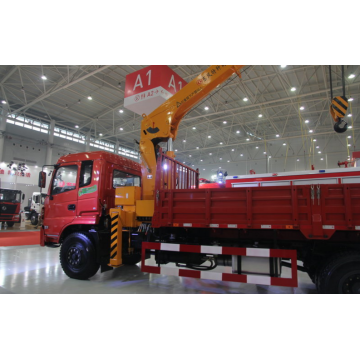 Grue mobile de camion de châssis de Dongfeng 8 tonnes